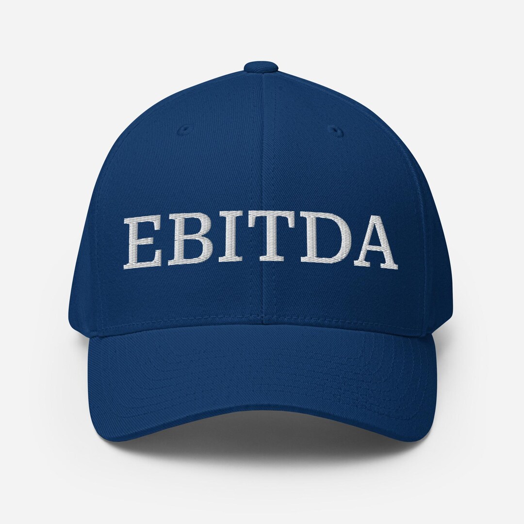 Profitable Hat EBITDA Hat, Embroidered Closed Back Hat Structured Twil Cap, Business ...