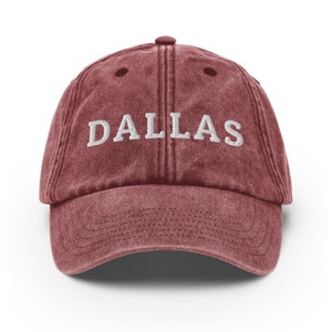 Upside Down Dallas Snapback Hat, Inverted Dallas Embroidered Hat 