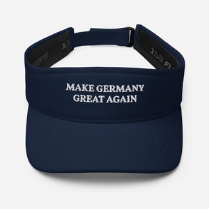 Make Germany Great AGAIN Hat Embroidered Visor Hat