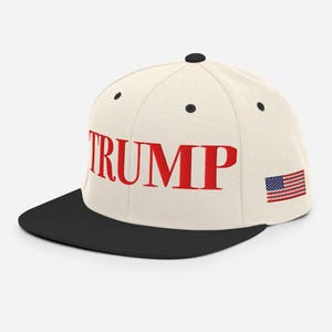 Trump Snapback Hat, Trump Cap Trump Patriotic Hat Trump Hat Trump Rally Hat Trump Men Hat Trump, USA Flag On The Left