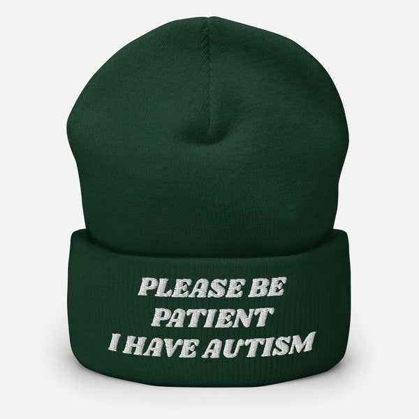 Please Be Patient I Have Autism Hat - Etsy