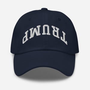 TRUMP Upside Down Hat, MAGA Make America Great Again President | Donald Trump Hat Embroidered  Support Trump Classic Hat