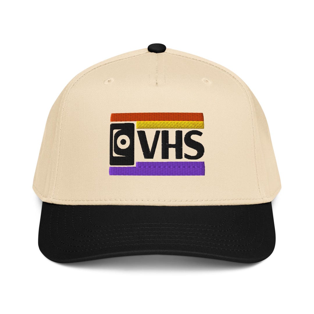 Retro VHS Hat | 90s Vintage Movie Lover Cap | Nostalgic Videotape Gift ...