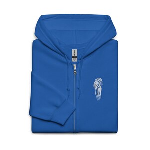 Rohan Horse Symbol Unisex Heavy Blend Zip Hoodie