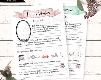 Gastebuch Vorlage Etsy
