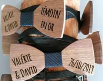 Personalized wooden bow tie / bow tie / personalized wooden bow tie/wedding gift / country wedding