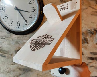 Soporte para casco de motocicleta / Almacenamiento para casco de motocicleta / Soporte para casco de pared / Soporte para casco personalizado