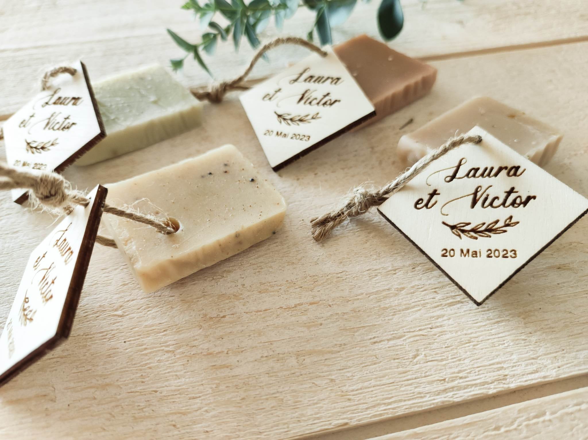Savon personnalisé artisanal pour événements spéciaux