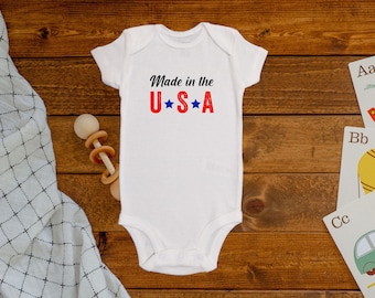 Bar Coded USA Venezuela Flag Printed Newborn Baby Boy Girl Bodysuit Long Sleeve Outfits Black