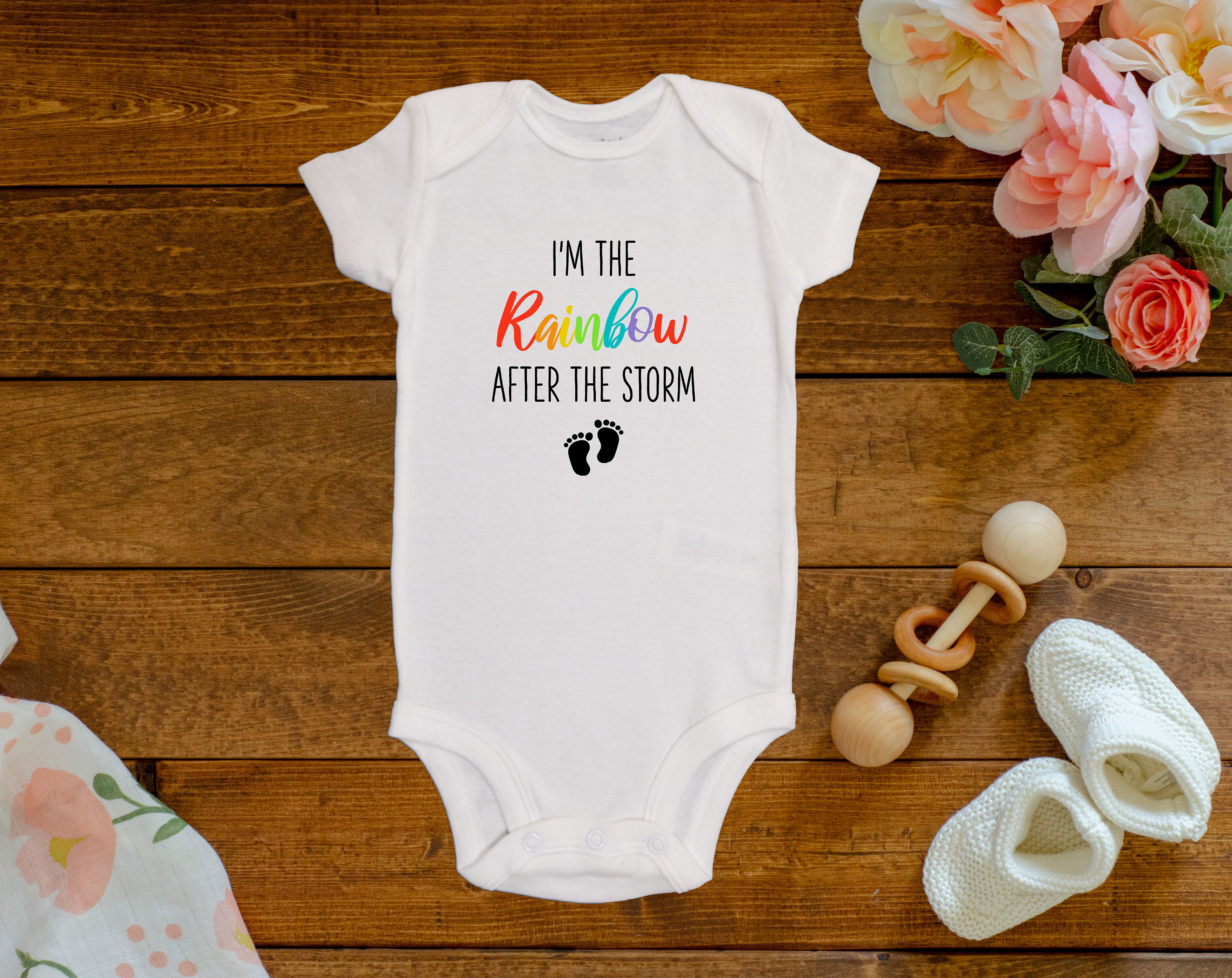 I'm The Rainbow After The Storm Onesie©/Bodysuit