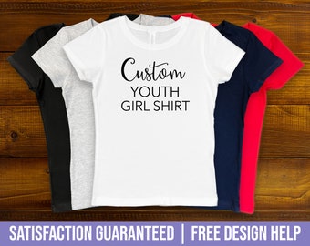 Custom Youth Girl's Shirt