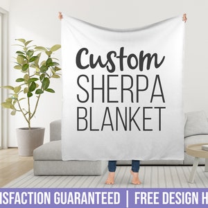 Custom Sherpa Blanket