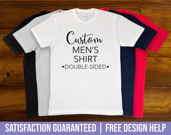 Custom Men's Shirt Double-Sided