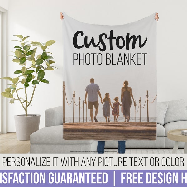 Custom Picture/Photo/Collage Blanket