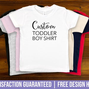 Custom Toddler Boy's Shirt