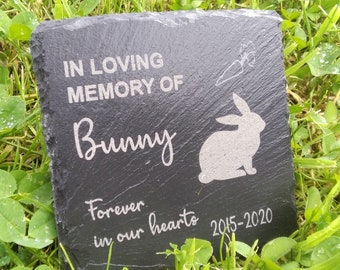 rabbit memorial stone