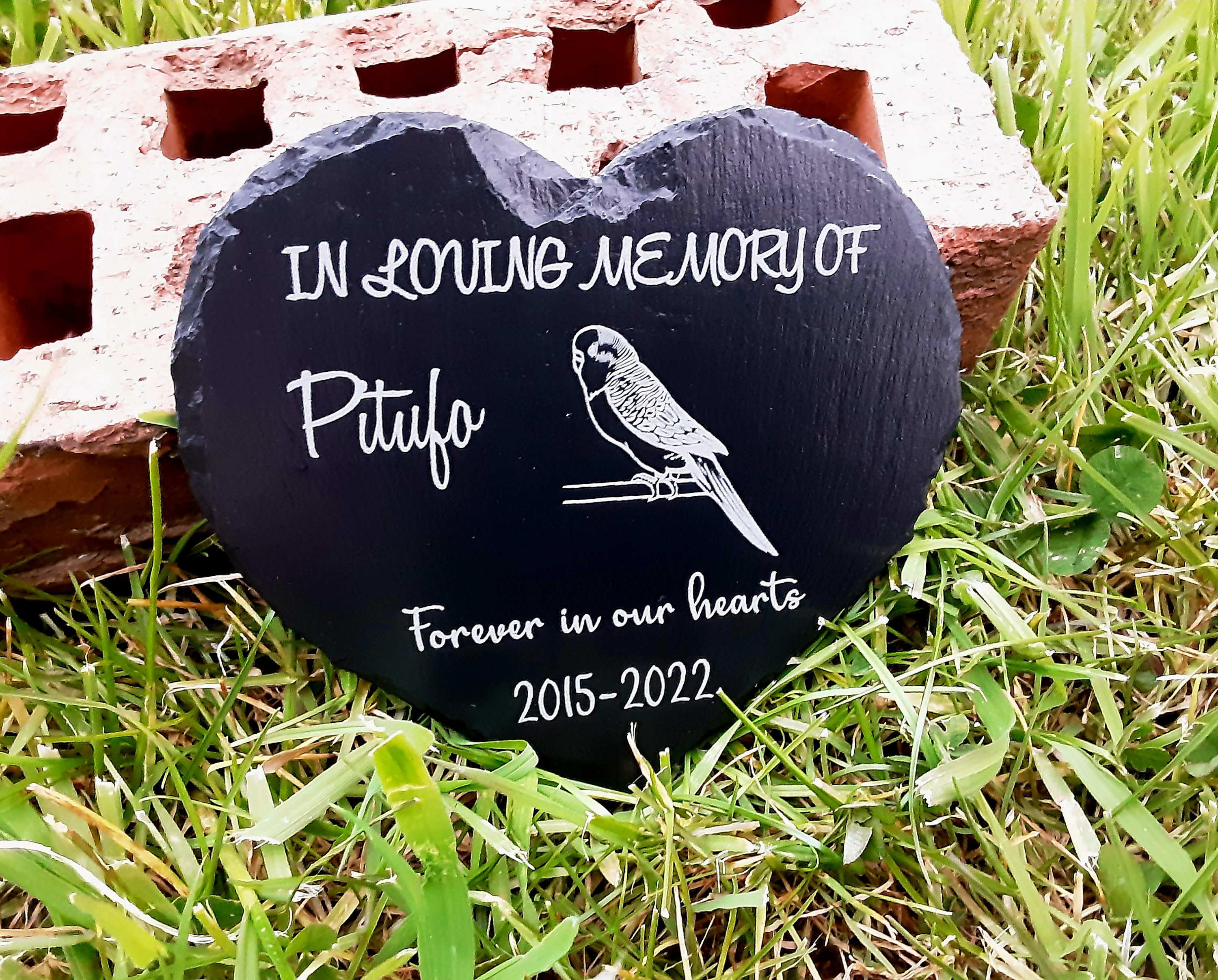 1pc Mémorial Jardin Piquet Cœur Avec Ailes Sympathie Cadeau - Temu Belgium