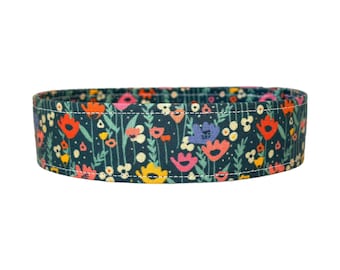 Floral Dog Collar: Spring Bouquet, Plant Lover Pet Gift