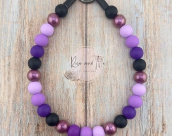 Personalized Beaded Halloween Dog Necklace: Handmade Custom Puppy Collar