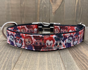 Classic Horror  Dog Collar, Pet Collar