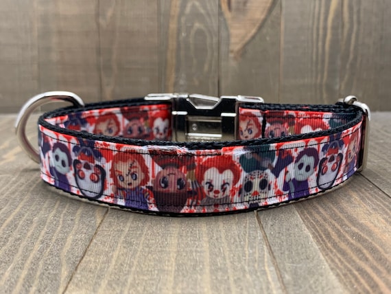Classic Horror  Dog Collar, Pet Collar