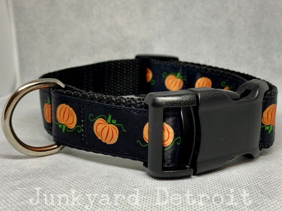 Halloween Pumpkin Dog Collar
