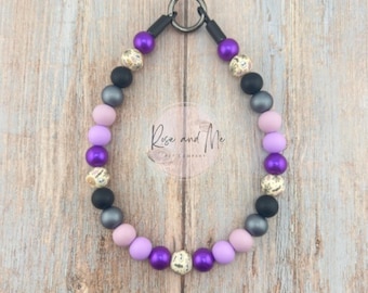 Personalized Beaded Dog Necklace: Handmade Halloween Puppy Collar