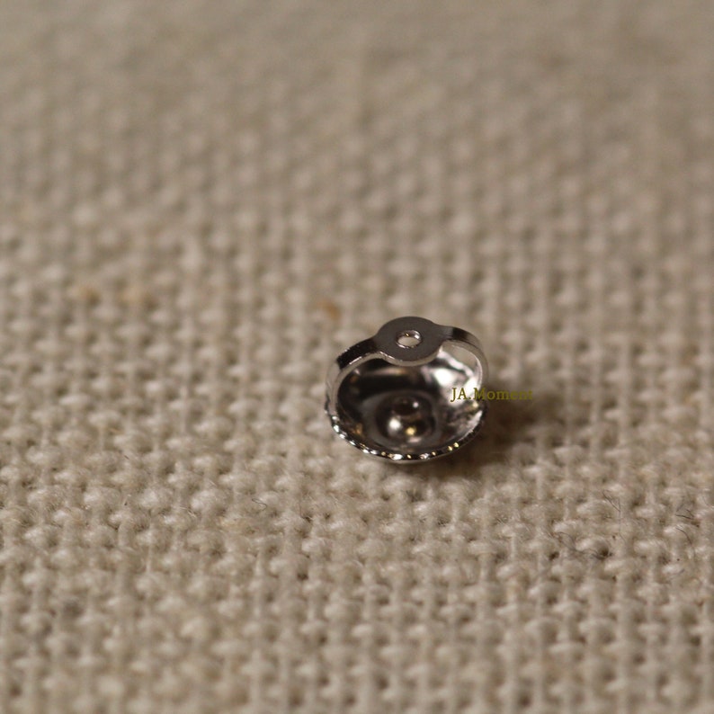 14k Earring Post Screw Back. 14k Solid Gold Earring Screw Back