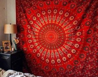 KESS InHouse Original Slice of Love Tan Red Wall Tapestry 68 x 80 KESS InHouse Original Slice of Love Tan Red Wall Tapestry 68 x 80