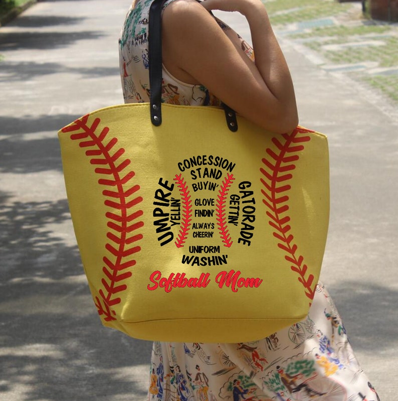 softball tote
