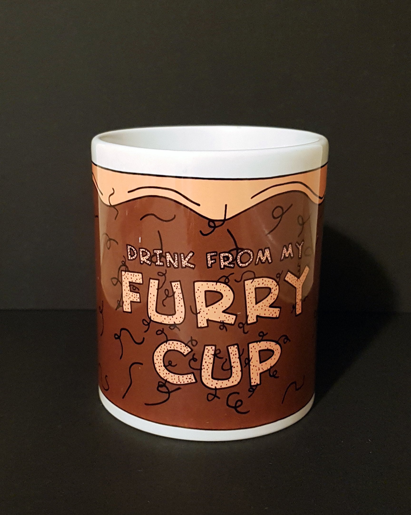Funny Adult Mug / Cup ''drink From My Furry Cup FREE UK P&P Etsy