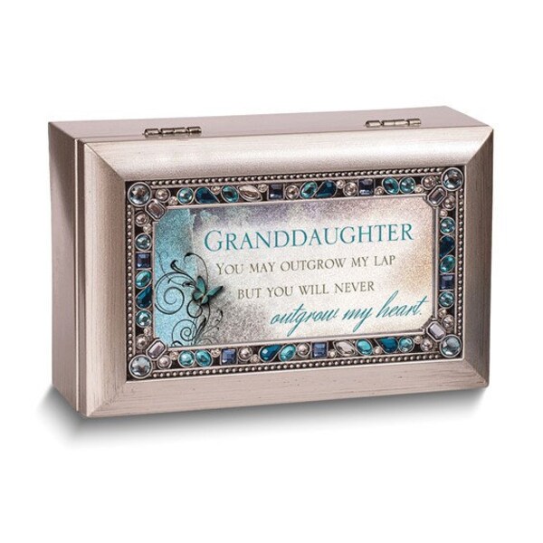 Granddaughter First Jewelry Box That Plays You Are My Sunshine Etsy