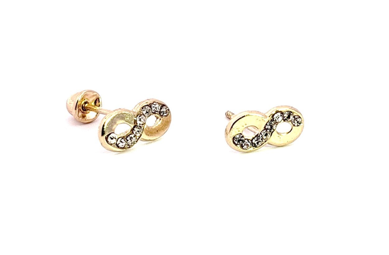 Gerry Browne Gold Gold Infinity Earrings - Jewellery from Gerry Browne  Jewellers UK