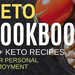 KETO DIET COOKBOOK ebook digital download pdf