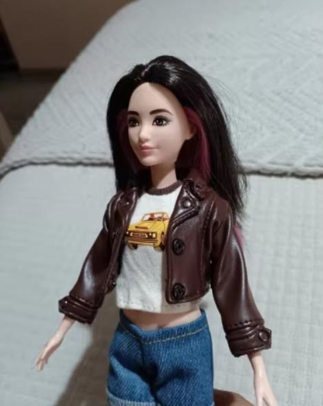 Set Vestiti Per Bambola 1/6 Fashion Doll - Abito, Top, Gonna E Pantaloni - Handmade, Regalo 28-30 Cm