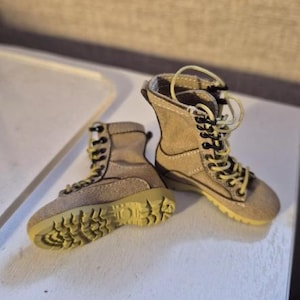 1/6 Schaal Mannelijke Legerkistjes Leger Holle Schoenen Model Fit 12&#39;&#39; Soldier Action Figure Body Dolls