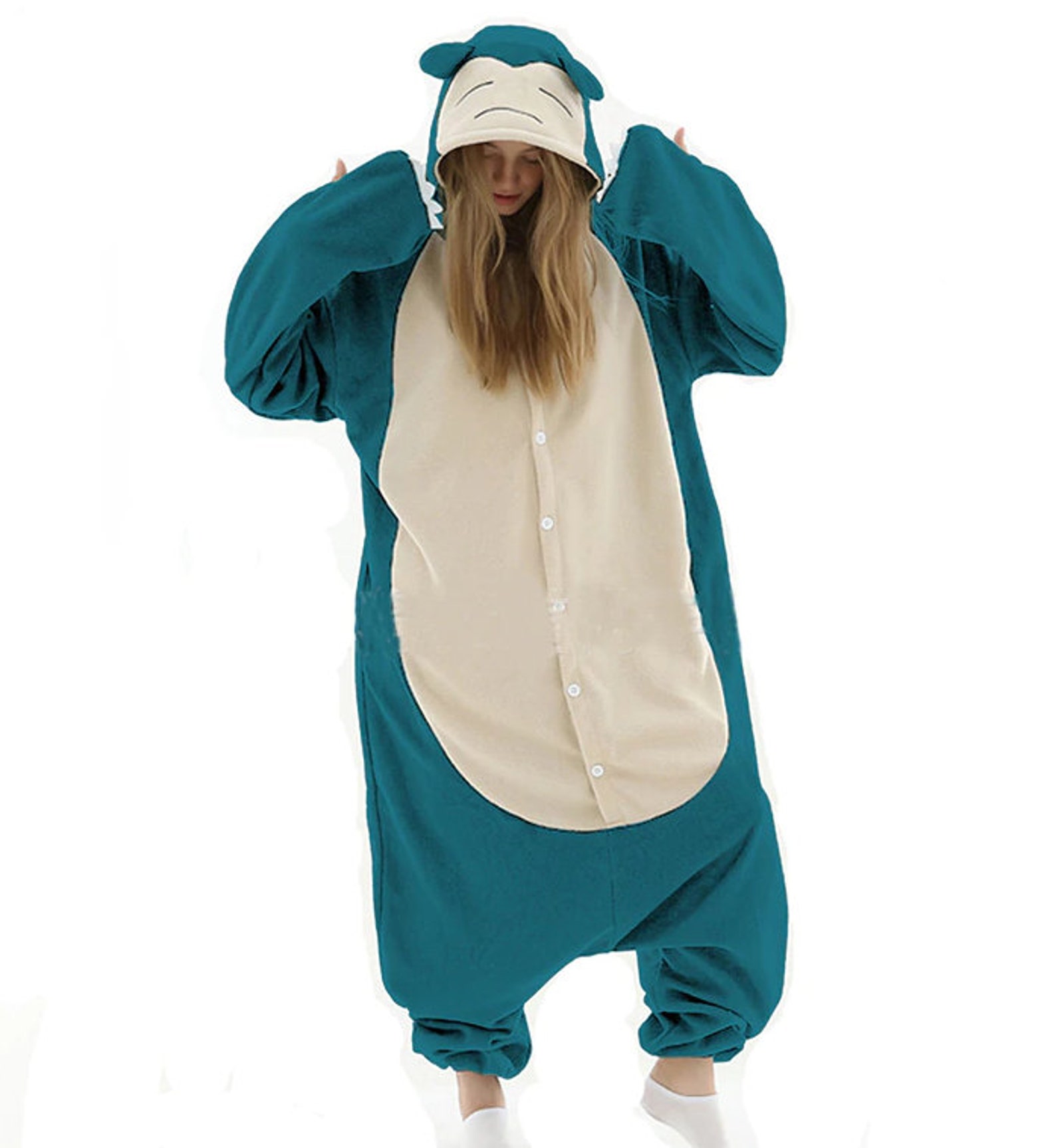 Snorlax Pokemon Pajama Anime Onesie For Adult OnePiece Etsy