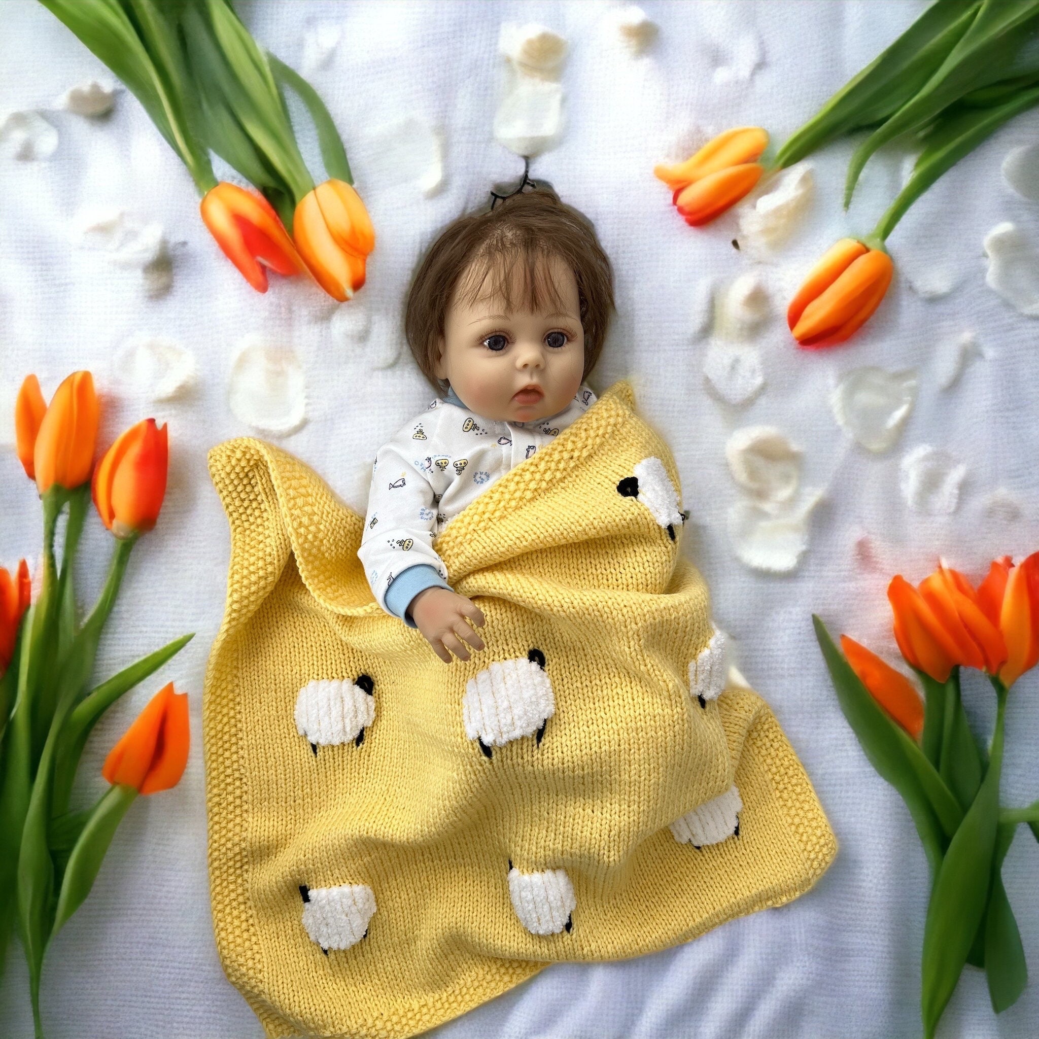 Couverture Pour Bébé – Couverture Douce De Luxe Avec Bordure