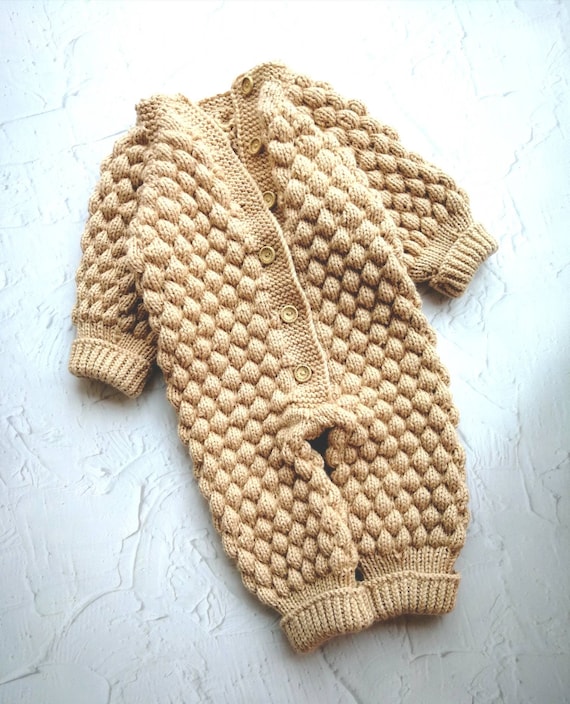 Baby romper newborn baby winter clothes baby gifts,New mommy gift set Congrats pregnancy baby girl boy knitted jumpsuit photo props