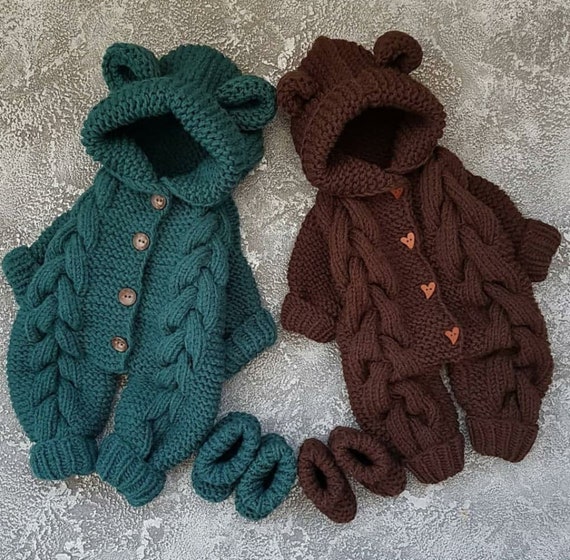 crochet baby jumpsuit