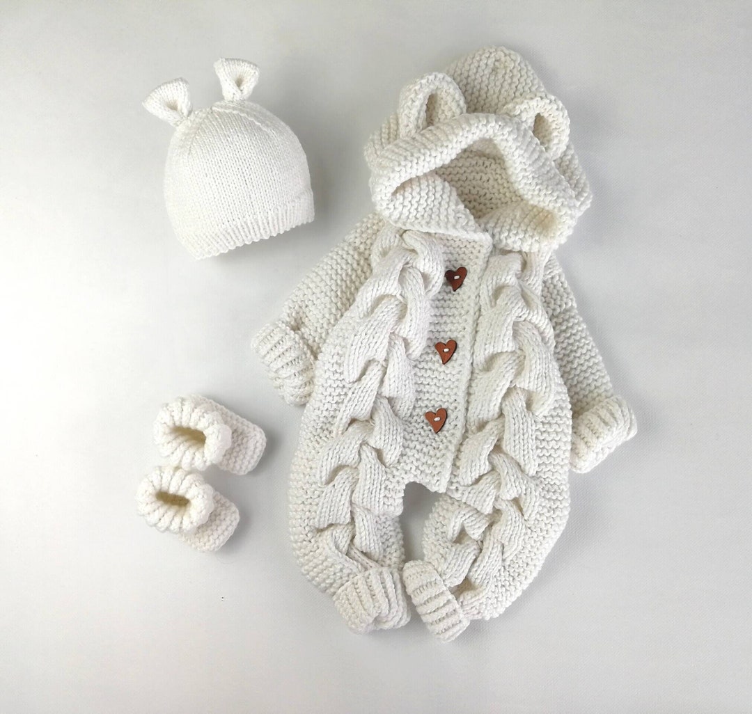 Baby Lapels Guitar Bear Romper/Set