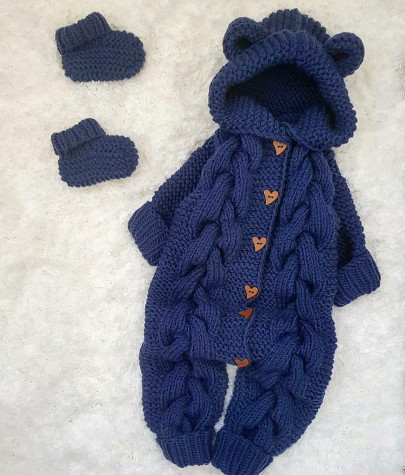 photo props Crochet baby romper,crochet baby booties,baby girl boy knitted jumpsuit,newborn baby winter clothes baby Christmas gifts