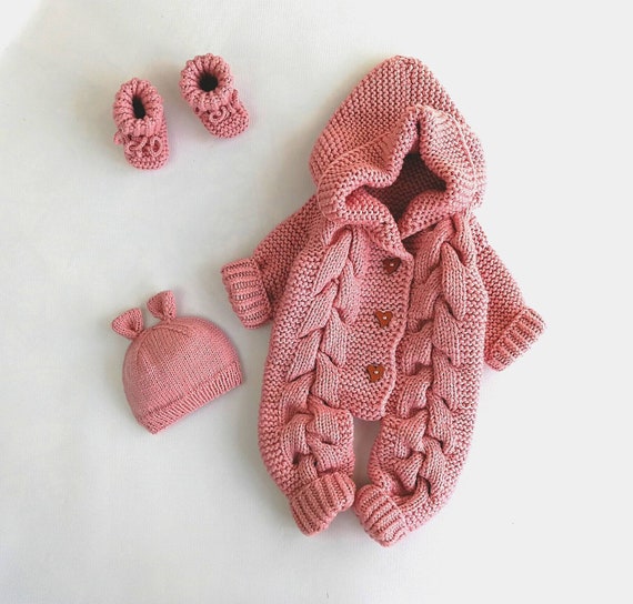2 Knitted Shoes Set S00 - New - For Baby