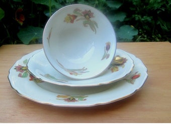 Coffee Service Melitta Ceracron Copenhagen Red / Burgundy