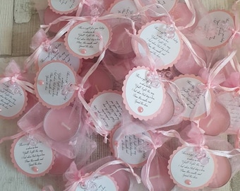 Baby Shower Candle Favours