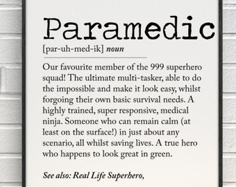 Paramedic Quotes Etsy Singapore