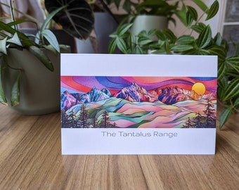 The Tantalus Range: Sea to sky greeting card