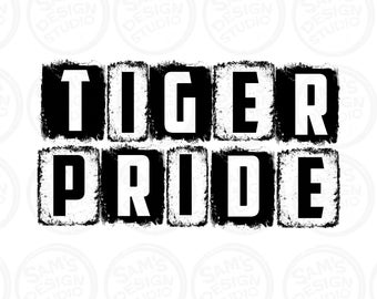 Tiger Pride png , Sublimation Designs