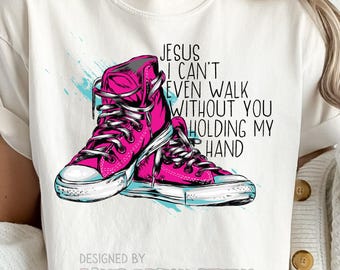 Faith-Based Sneaker Art: Christian Sublimation Design (Digital Download)