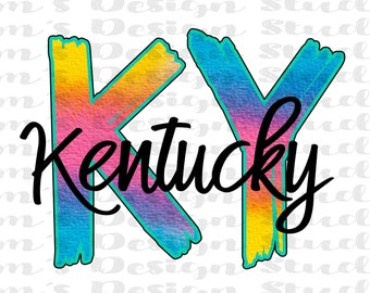 Kentucky PNG , Digital Download , Digital Design , Sublimation Designs Downloads , KY